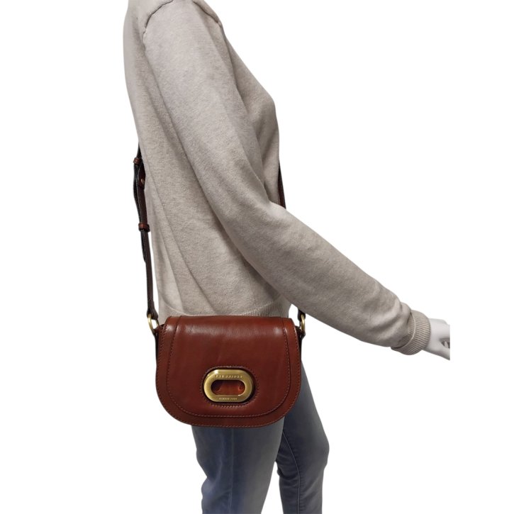 the bridge Crossbody Bag S marrone